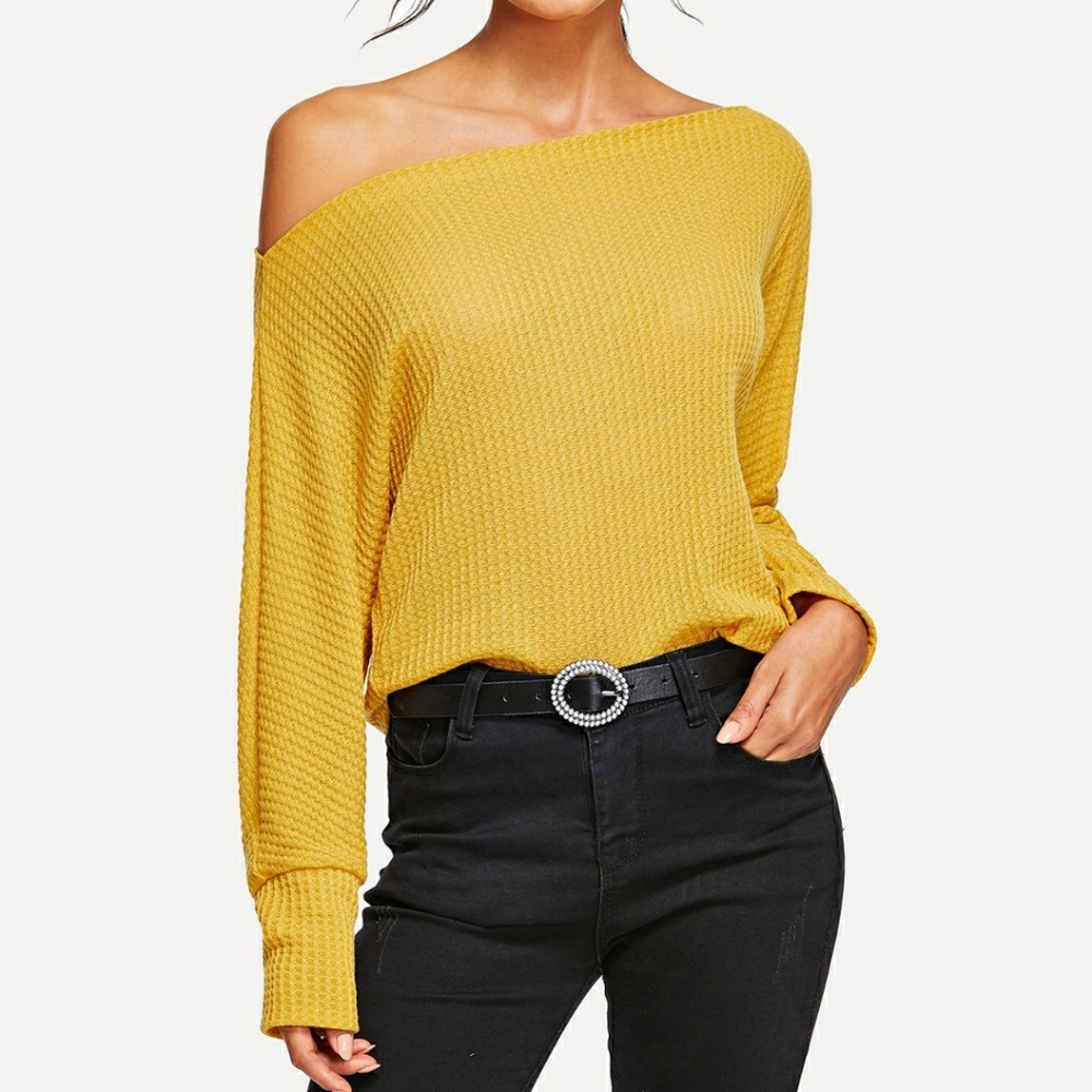 NEW!!! Shoulder Dolman Sleeve Sweater